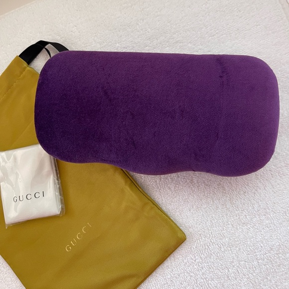 NEW Gucci Velvet Eyeglass Case - Picture 1 of 7